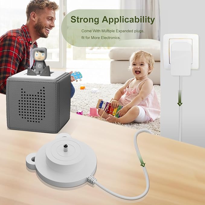 Replacment for Tonies Charger Compatible with Toniebox Audio Player Starter Set for Kids, for Tonie Box Charging Base Station Power Cord