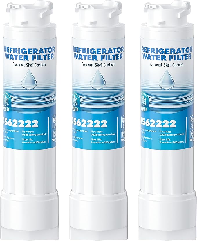 Water Filter Replacement Fit for Frigidaire EPTWFU01, Pure-Source Ultra 2, EWF02, 012505454226, 4562222, Compatible with Pure Source Ultra II Water Filters, 3 Packs By AVXBYR