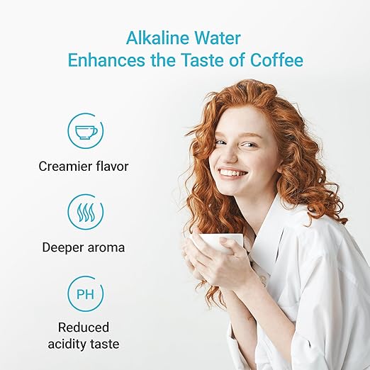AQUA CREST PF-AL Alkaline Water Filter Replacement for Waterdrop® Pitcher Filtration System, Fits Waterdrop® PF-AL, Reduces PFOA/PFOS, Chlorine, Last Up to 100 Gallons, 1 Pack