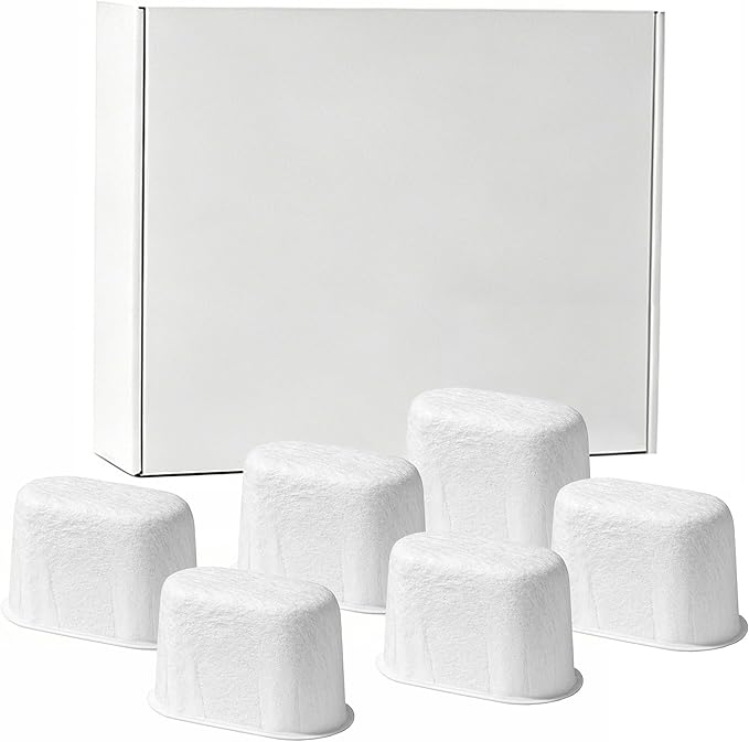 12-Pack Cuisinart Compatible Coffee Filter Replacement, Premium Charcoal Water Filter Fits All Cuisinart Coffee Machines