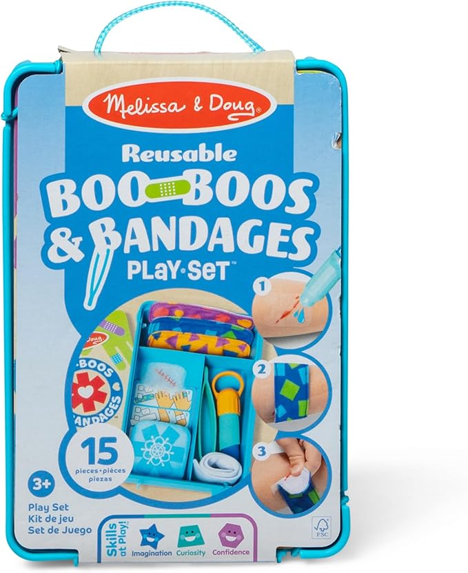 Boo-Boos & Bandages Reusable Play Set