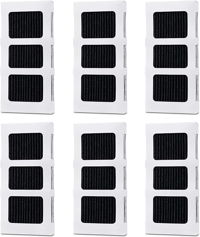 6 Pcs Compatible with frigidaire air filter replacement, Compatible with pure air ultra 2 frigidaire filter