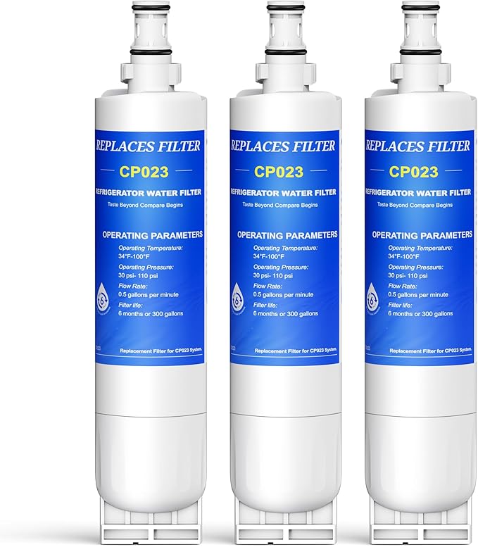 EDR5RXD1 Filter Compatible with EDR5RXD1, Filter 5, 4396508, 4392857, 4396510, 4392922, 8212491, 2203980, 3 Pack, By CHOPLO