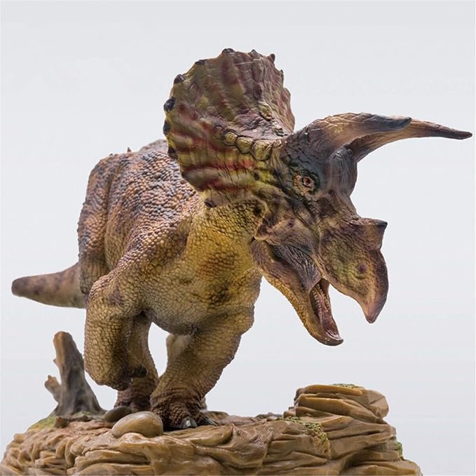 PNSO 1:35 Triceratops Doyle Figure Realistic Ceratopsidae Dinosaur PVC Animal Model Decoration Gift