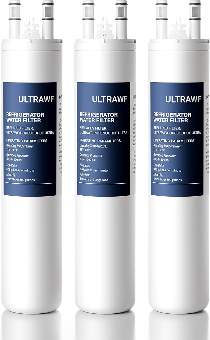 Compatible with Frigidaire ULTRAWF, Pure Source Ultra, Kenmore 9999, 469999, 46-9999, A0094E28261, Pack of 3