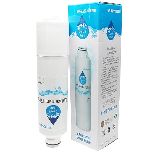 Replacement DA-29-00020B Water Filter for Samsung Refrigerators - Compatible with Samsung RF4287HARS, DA29-00020B, RF24FSEDBSR, RF31FMESBSR, RF25HMEDBSR, RS265TDRS, RH29H9000SR, RF260BEAESR