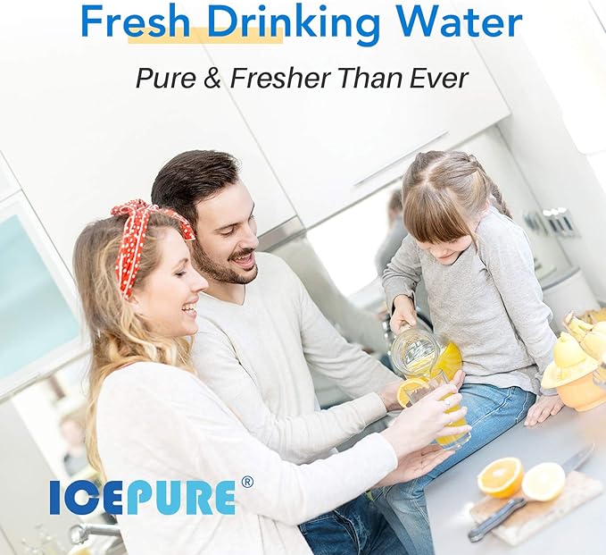 ICEPURE Replacement for Brita® Pitcher Water Filter, Brita® Pitchers and Dispensers, Classic OB03, Mavea® 107007, 35557, Everyday, UltraMax, Metro+, XL and More, 3PACK