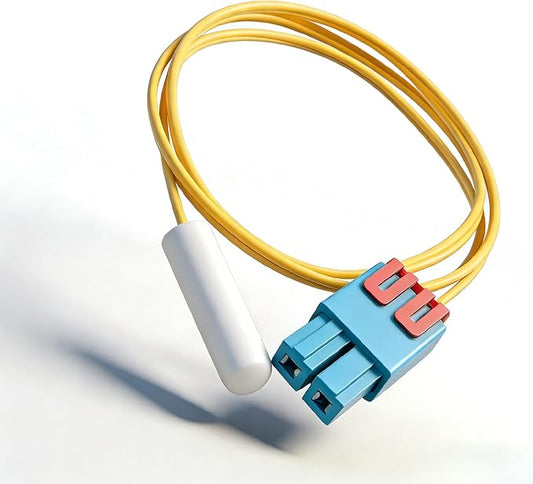 DA32-00011D Refrigerator Evaporator Temperature Sensor, Fit for Samsung Frost-Free Fridges, Replaces AP4140986 PS4138597 DA32-00011A/C, Two Prong Molex Plug, RF22KREDBSG/AA