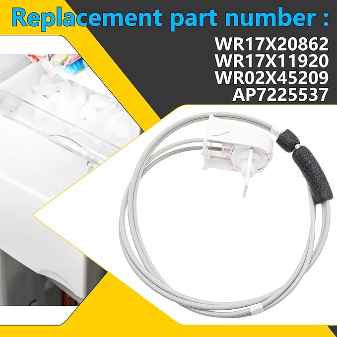WR17X22066 Water Filter Manifold and Tubing Assembly Fits for GE Refrigerator,Refrigerator Water Filter Head And tube Assembly Replaces WR17X20862, WR17X11920, WR02X45209 WR17X22066