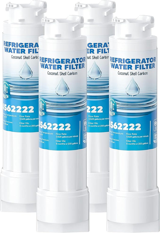 Water Filter Replacement Fit for Frigidaire EPTWFU01, Pure-Source Ultra 2, EWF02, 012505454226, 4562222, Compatible with Pure Source Ultra II Water Filters, 4 Packs By AVXBYR