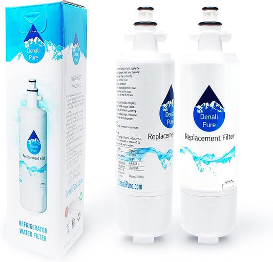 2-Pack Replacement for LG ADQ36006101-S Refrigerator Water Filter - Compatible with LG ADQ36006101-S Fridge Water Filter Cartridge