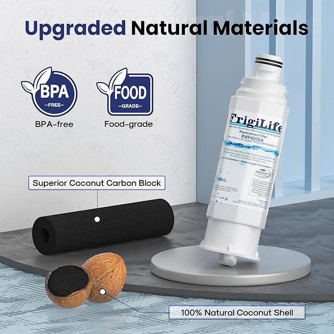 DA97-17376B Refrigerator Water Filter Replacement for Samsung HAF-QIN, HAF-QIN/EXP, DA97-08006C, RF23M8070SG, RF23M8070SR, RF23M8090SG, RF23M8090SR, RF23M8570SR, RF23M8590SG, 3PACK