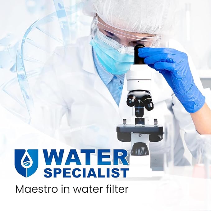Waterspecialist EDR3RXD1 Water Filter, Replacement for 4396841, Everydrop® Filter 3, 4396710, Kenmore® 46-9083, 46-9030, WS608 Refrigerator Water Filter, 2 Filters