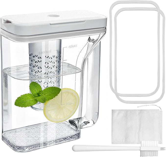 Upgraded DA97-17395B Water Pitcher Reservoir,Compatible with Samsung Refrigerators RF28R7351SG RF28R7351SR RF28R6221SR【Food-Grade Durable Material, No-Leak Design】samsung refrigerator water pitcher