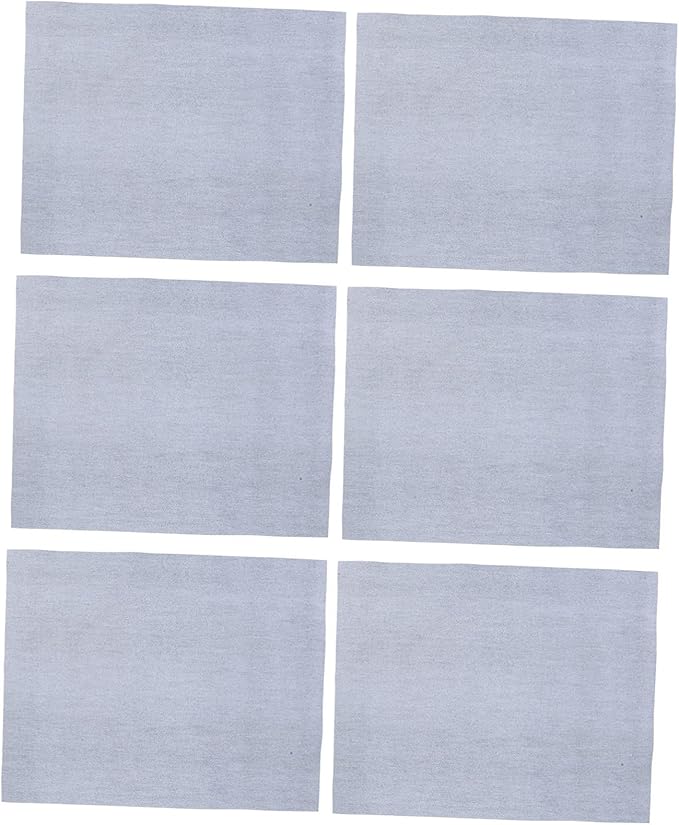 Angoily 6pcs Water Drawing Paper Chinese Calligraphy Writing Paper Reusable Water Writing Cloth Calligraphy Drawing Mat for Artists