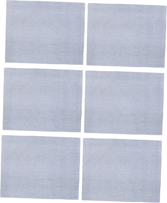 Angoily 6pcs Water Drawing Paper Chinese Calligraphy Writing Paper Reusable Water Writing Cloth Calligraphy Drawing Mat for Artists