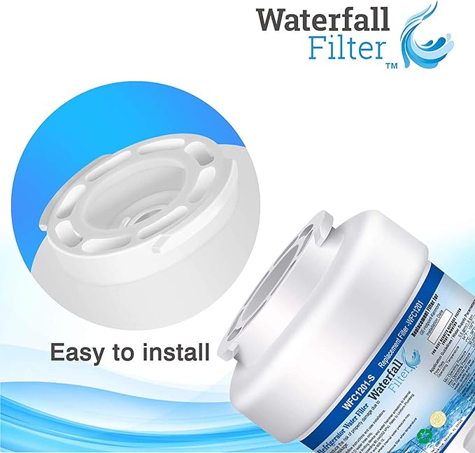Refrigerator Water Filter Compatible with GE MWF SmartWater Water Filter Cartridge