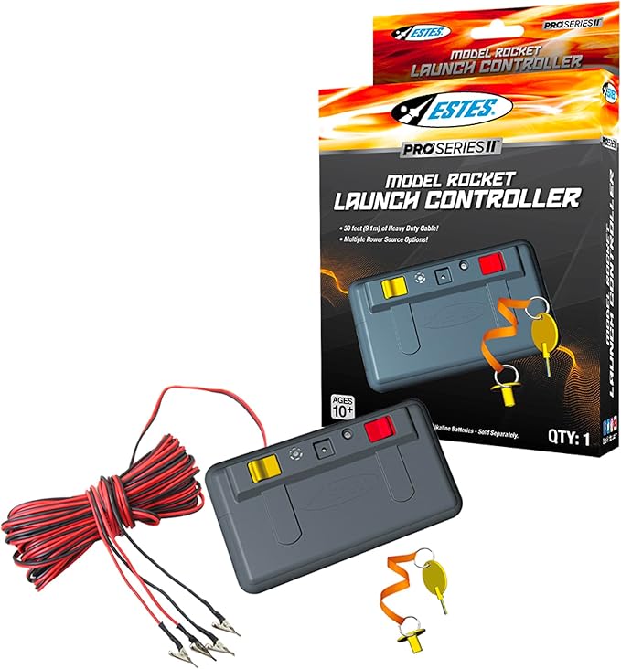 Estes 2240 PS II Launch Controller, Flying-Rocket-Model Launch Controller, Rocket Model Kit Accessories for Ages 10+