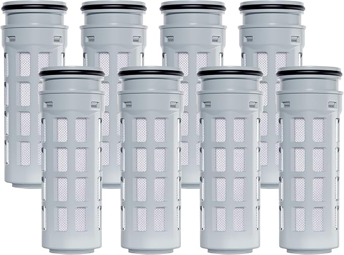 Waterdrop Replacement for Brita® Stream Pitcher Water Filter, Brita® OB05 Filter Pitchers and Dispensers, Pour Through Filters, Upgraded 7-stage Filters, Lasts 2 Months, Pack of 8