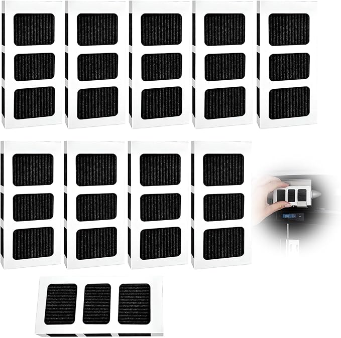 Air Filter for Frigidaire Refrigerator Compatible with Frigidaire PAULTRA2, Home Kitchen Use Air Purification for Refrigerator Water Dispenser, for Families with Kids Seniors Households (10)