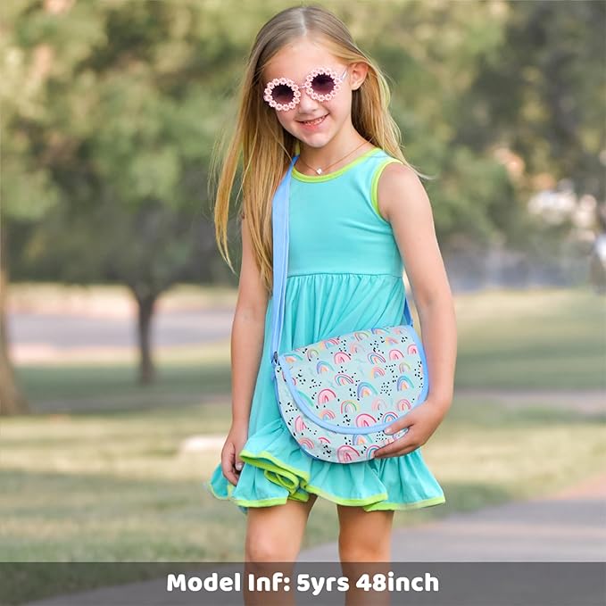 Choco Mocha Girls Crossbody Purses for Kids 6-12