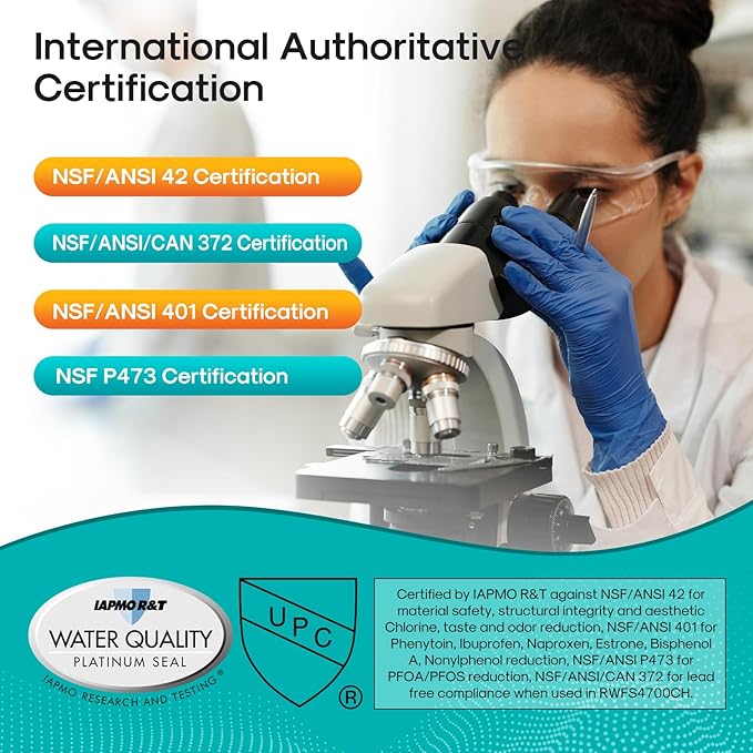 ICEPURE PRO ADQ74793501 NSF/ANSI 401 Certified Replacement LT1000P, Kenmore Elite 9980, ADQ747935 LT1000PC MDJ64844601 ADQ74793502 LFXS26973S Refrigerator Water and LT120F Air Filter, 3 PACK