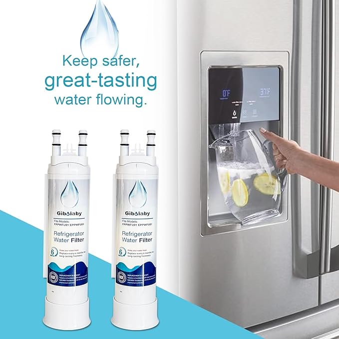 FPPWFU01 Water Replacement, Compatible with Frigidaire EPPWFU01, PureAdvantage PurePour PWF-1, FPPWFU01 Pack of 3