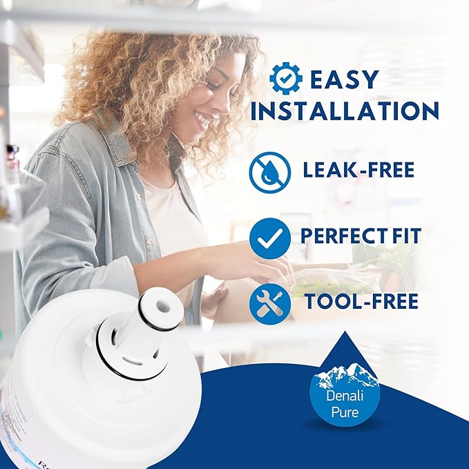 2-Pack Replacement for Samsung RS267 LABP Refrigerator Water Filter - Compatible with Samsung DA29-00003G, Samsung DA29-00003B, Samsung DA29-00003A Fridge Water Filter Cartridge