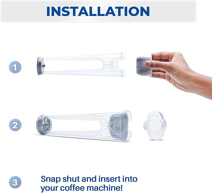 Keurig Filter Holder - Includes Side Reservoir Tall Filter Handle and 6-pack of Water Filters Cartridges. Fits any Keurig Coffee Machine with Side Reservoir
