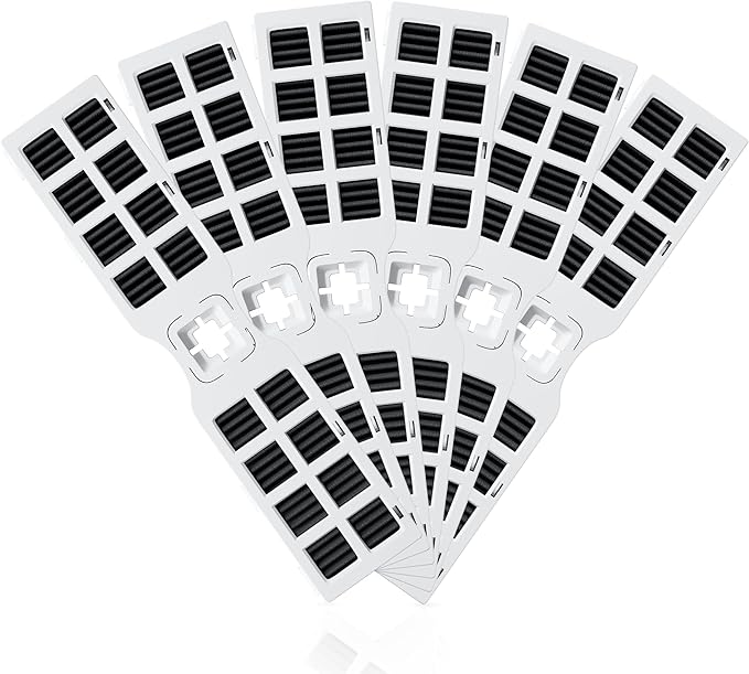 RAF-2 Air Filter Replacement for Frigidaire FRGPAAF2. PureAir AF-2 Refrigerator, Compatible with Frigidaire Gallery Air Filter FRFC2323AS FRFG2323AF FRFC232LAF FRFC233LAF, 6 Pack