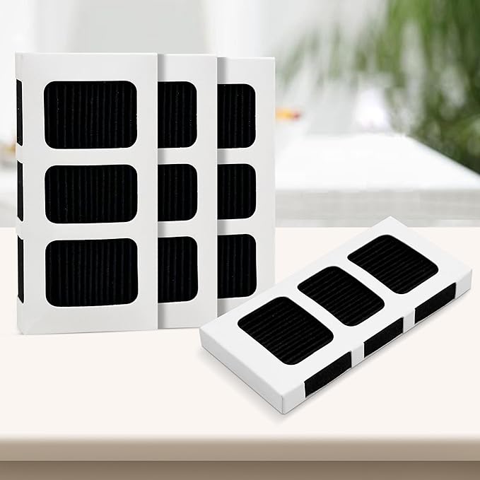 4 Pack Refrigerator Replacement Air Filter Compatible with Pureair Ultra 2 Frigidaire Filter, Pure Air Ultra 2, Pureair Ultra ii, Electrolux 242047805, 5303918847