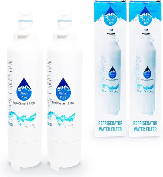 2-Pack Water Filter Replacement for LG LSXS22423W Refrigerator Water Filter - Compatible with LG LT800P, ADQ73613401 Fridge Cartridge