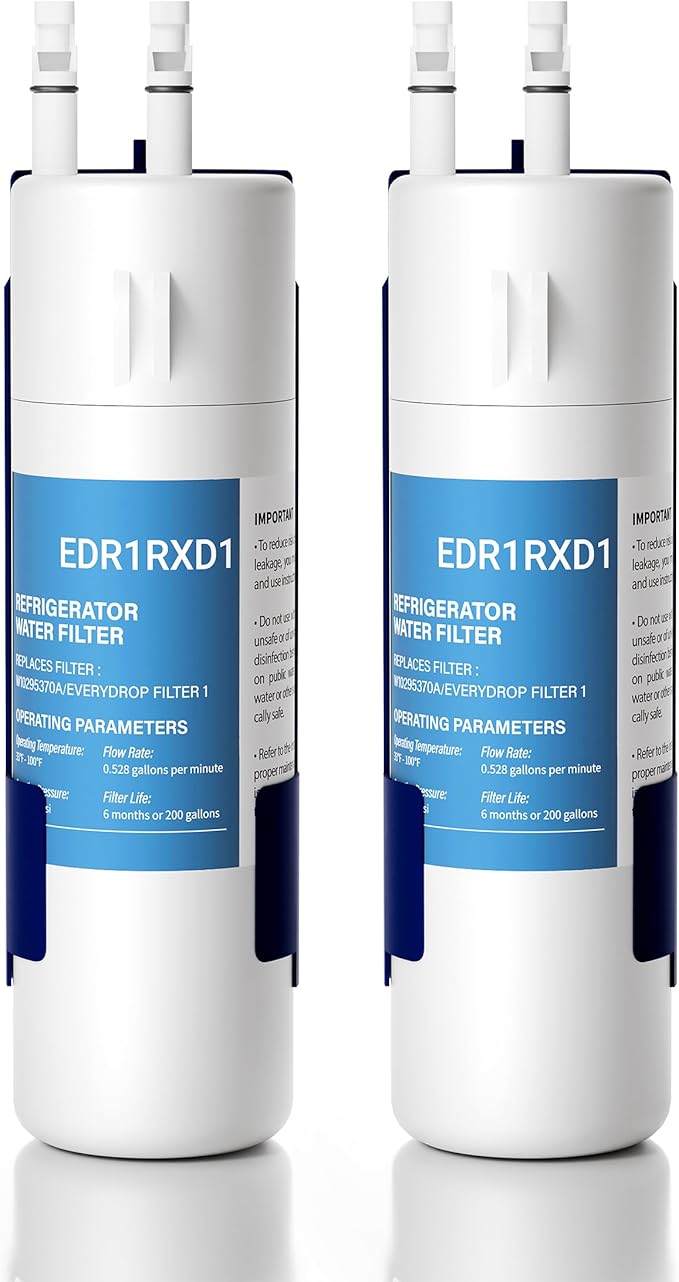 W10295370A Replacement, Compatible With EDR1RXD1, WHR1RXD1, W10295370, KAD1RXD1, Kenmore 46-9081, 9930, 46-9930, 9081, 2 Pack