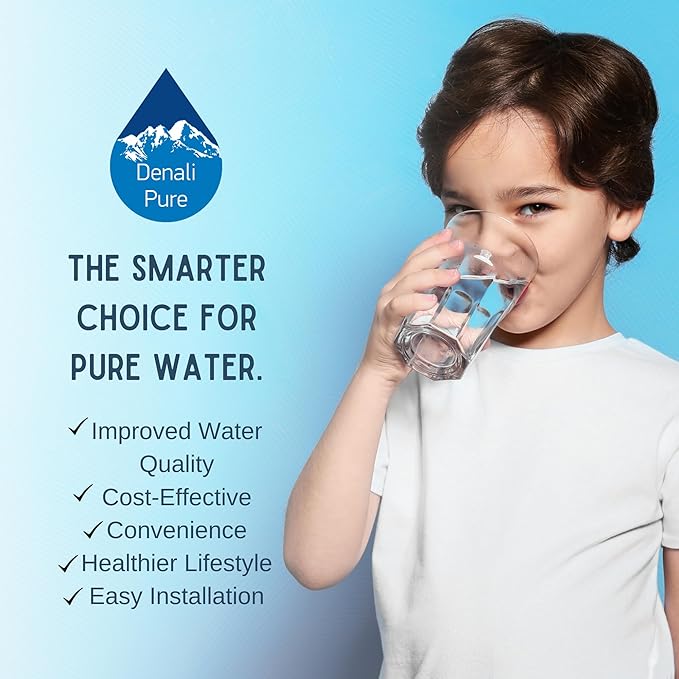 2-Pack Replacement MWF Refrigerator Water Filter for GE, General Electric - Compatible with GE GSL25JFPABS, Hotpoint HSS25GFPJWW, GE MWF, Hotpoint HSS25GFPHWW, Hotpoint HSS25GFPAWW