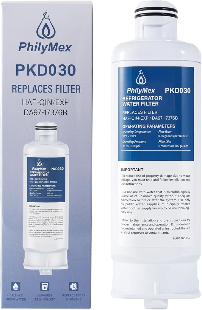 Water filter for sam-sung RF28T5001SR(/AA),RS27T5200SR(/AA),RF27T5201SR(/AA),RF24R7201SR(/AA),RF28R7351SG(/AA),RF28R7201SR(/AA),RF28T5021SR(/AA),Replacement 3PK