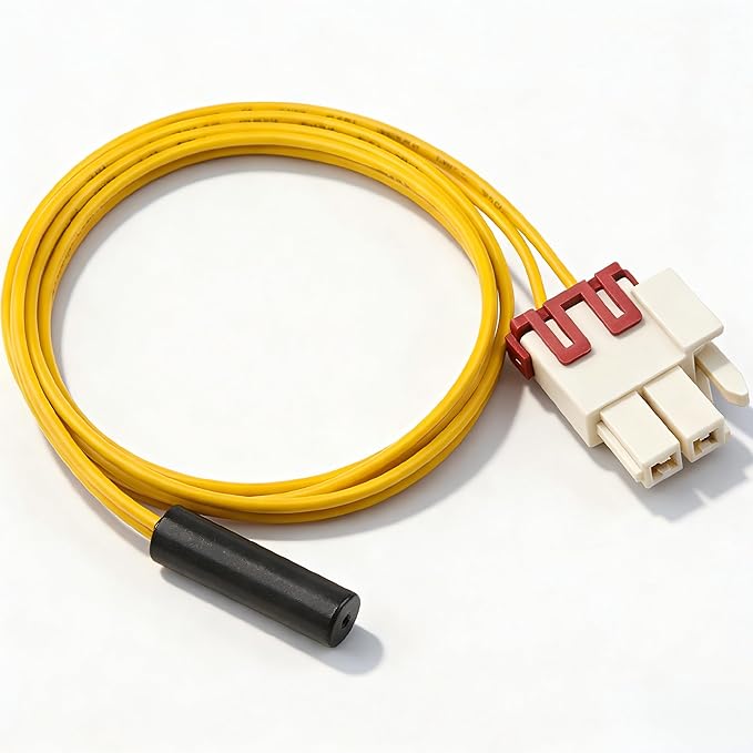 DA32-00006W Defrost Temperature Sensor, NTC Thermistor Fit for Samsung Refrigerators, Replaces DA32-00006B/C DA32-10105P/R AP4135567, Compatible with RT21M6215SR RS2677SL