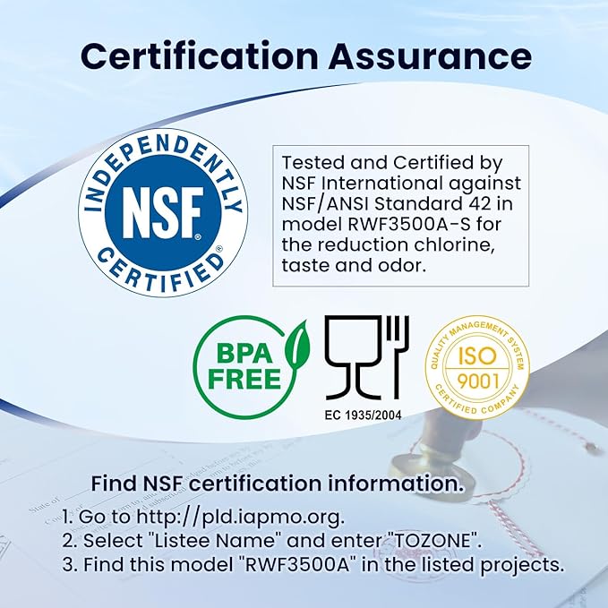 GOLDEN ICEPURE RWF3500A Refrigerator Water Filter Replacement for LG LT800P, 469490, WS620A, LSC22991ST, LSXS26366S, ADQ73613401, LSXS26366D, LUPXS3186N, LSXS26386S LMXS30776D 3Pack