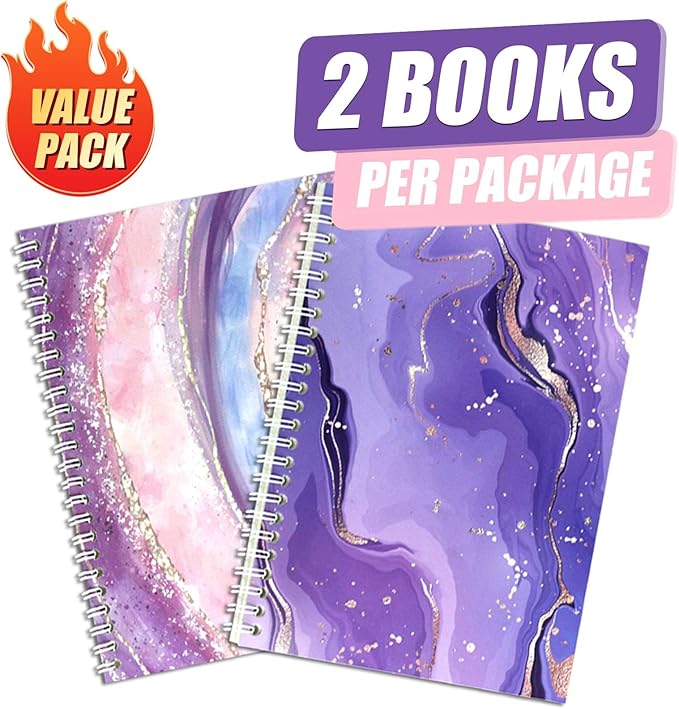 BetterJonny 2 Pcs Reusable Sticker Book Collecting Album Blank Sticker Storage Organizer Book A5 Size with 64 Sheets Release Paper for Collecting Stickers, Labels