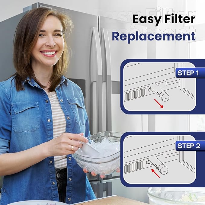 Replacement for 4396841, EDR3RXD1, Everydrop® Filter 3, 4396710, Kenmore® 9030, 9083, 46-9083, 46-9030, Refrigerator Water Filter, 4PACK