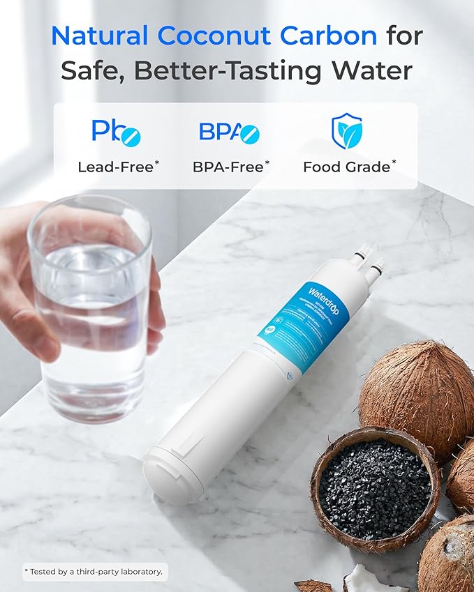 Waterdrop 4396841 Replacement for Everydrop® Filter 3, EDR3RXD1, 4396710, Kenmore® 46-9083, 46-9030, Refrigerator Water Filter,1 Filter