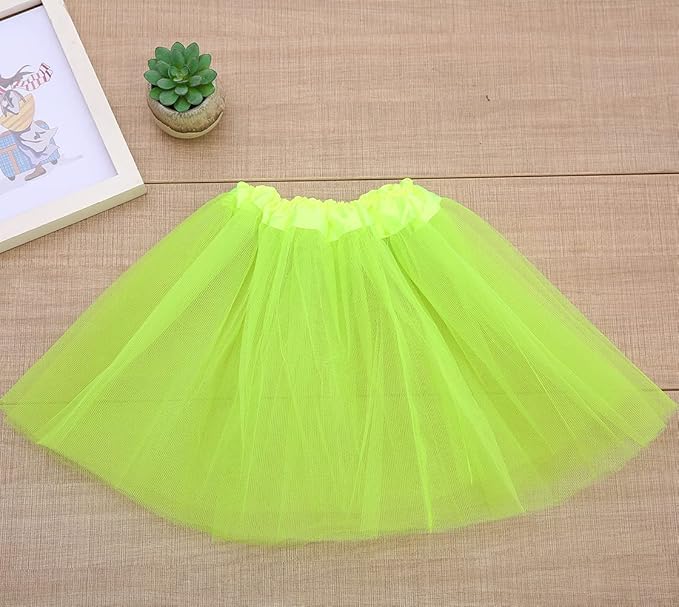 10Pcs Princess Dress up Tutu Crown Accessories Tiara Ballet Tutu Skirt for Girls Costume Party Favors