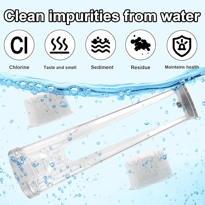 Starter Kit Replacement for Keurig 2.0 Brewers, Water Filter Holder with 2pcs Water Filter Cartridges for Keurig Coffee Machines
