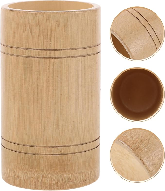 BESPORTBLE Mini Zen Garden Tool Container Rake Storage Tube for Desk Home Decor Compact Organizer for Sand Table Landscape for Meditation Relaxation