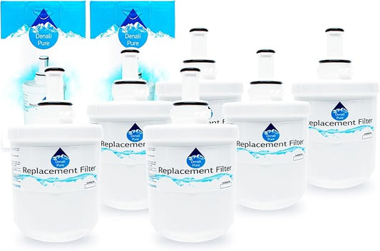 6-Pack Replacement for Samsung RFG299AARS Refrigerator Water Filter - Compatible with Samsung DA29-00003G, Samsung DA29-00003B, Samsung DA29-00003A Fridge Water Filter Cartridge