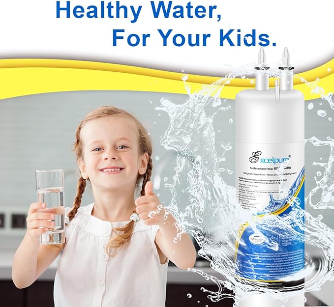 EXCELPURE RFC6600A Refrigerator Water Filter Replacement for EDR3RXD1, Everydrop® Filter 3, 4396841, 4396710, Kenmore 46-9083,46-9030, 9030, 9083, KAD3RXD1, WHR3RXD1, 2PACK