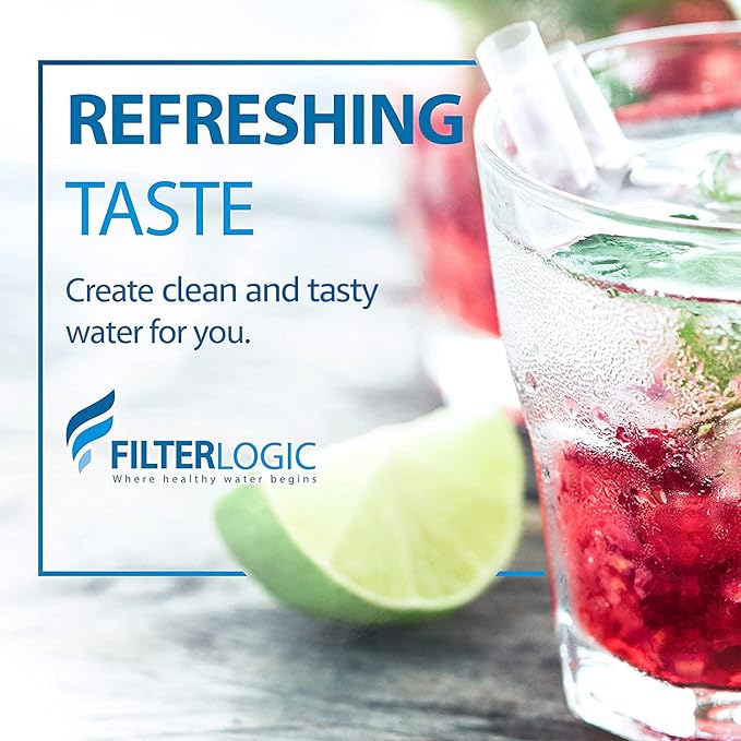 Filterlogic NSF Certified Pitcher Water Filter, Replacement for Brita® Water Filter Pitchers, Dispensers, Classic 35557, OB03, Mavea® 107007 and Amazon Basics® 10-Cup Pitcher (Pack of 3)