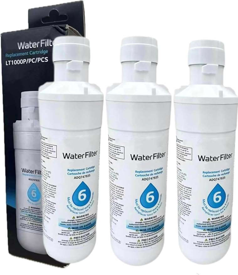 LT1000P ADQ747935 Replacement for DELYNEYU Water FiIter LT1000P,LT1000P/PC/PC,ADQ7-4793501 - 3 PACK