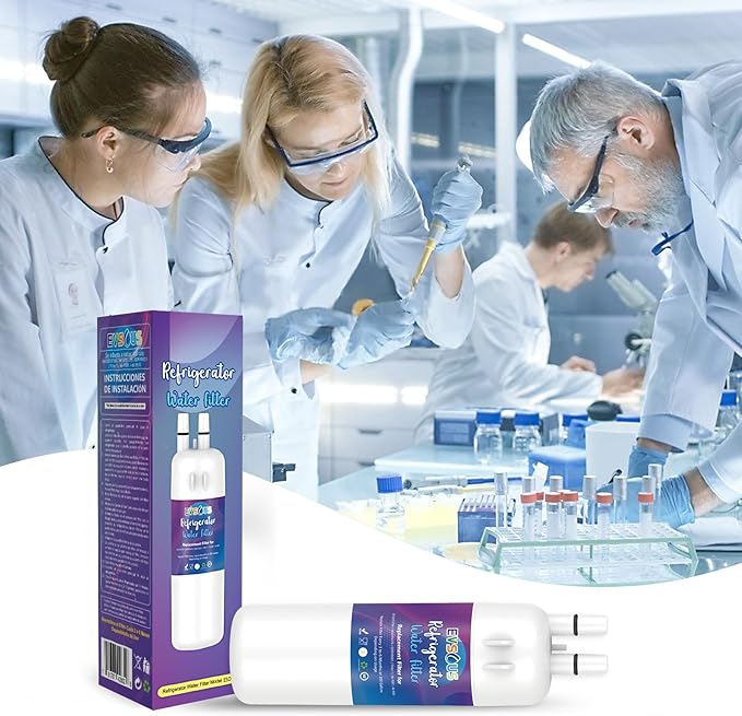 W10295370A Water Filter Replacement, Compatible with EDR1RXD1, EDR1RXD1B, W10295370, WHR1RXD1, KAD1RXD1, P4RFKB2, P8RFWB2L, 46-9930,46-9081 (2 Pack)