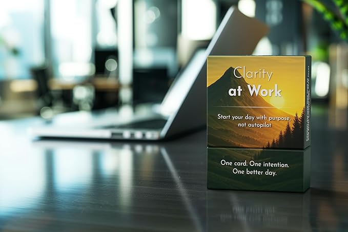 Intention Cards, 80 Daily Prompts for Clarity & Focus (Clarity at Work)