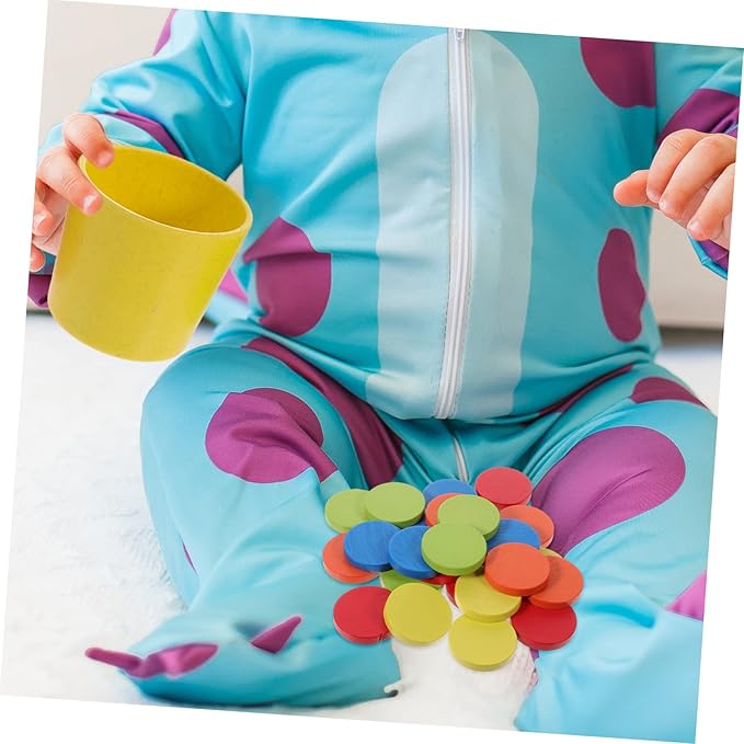 Milisten 1 Set Color Learning Sorting Cups for Educational for Color Recognition and Logical Thinking Stacking Cup Present for Birthdays and Holidays